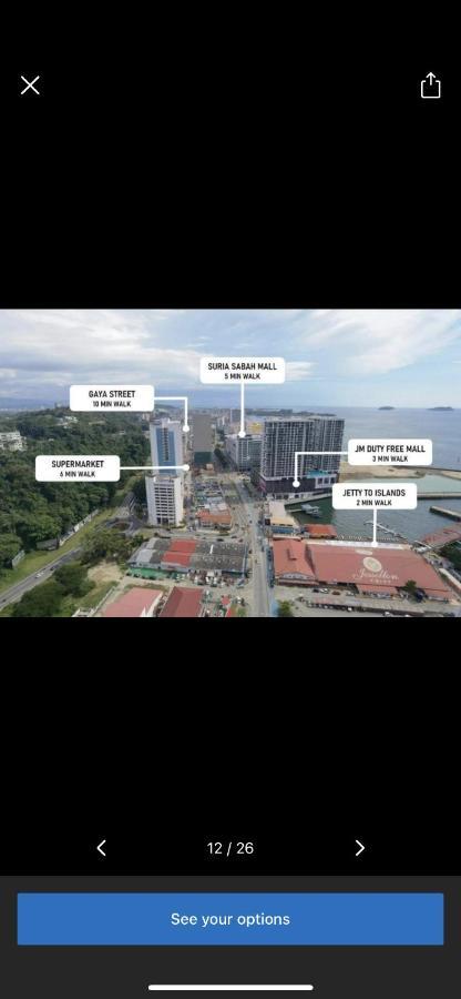 Botiza Suites At Jesselton Quay Kota Kinabalu Eksteriør bilde